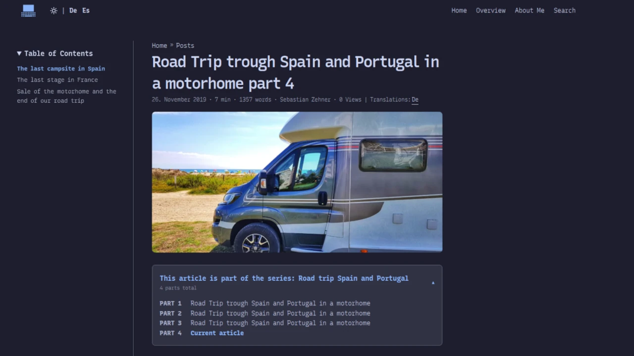 Hugo: A series functionality for multi-part blog posts