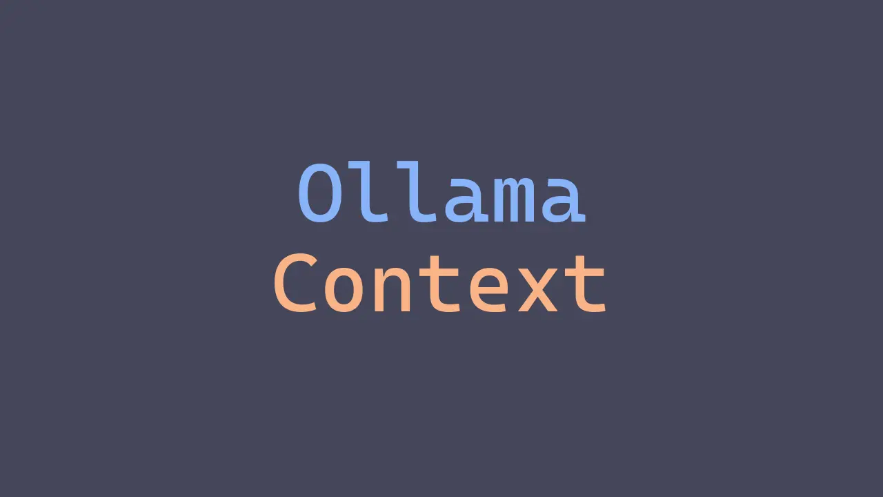 Ollama Context Window