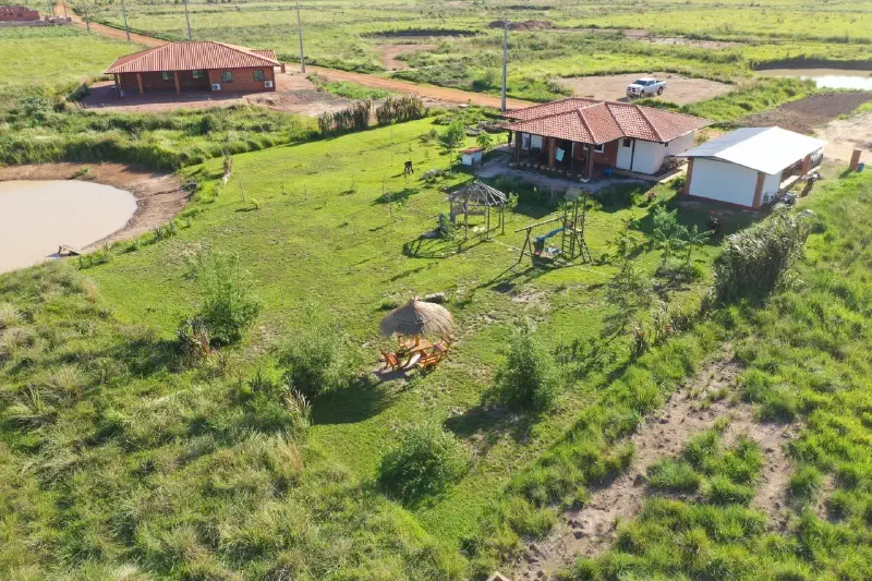 Drones captured footage of our property