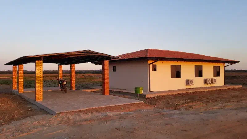 House and carport